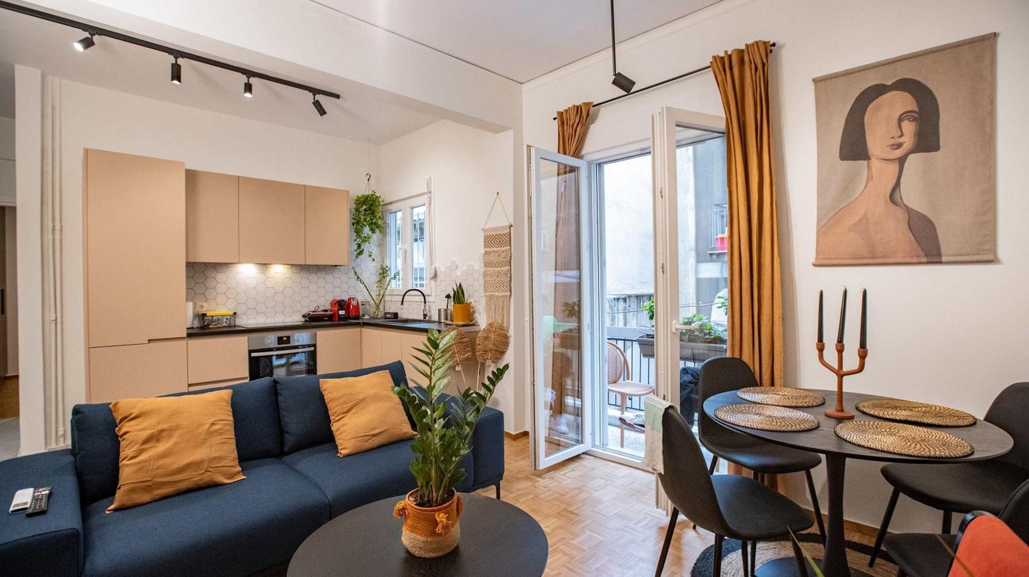 O&O Group - Eclectic Chic Thissio Apartment Atenas Exterior foto